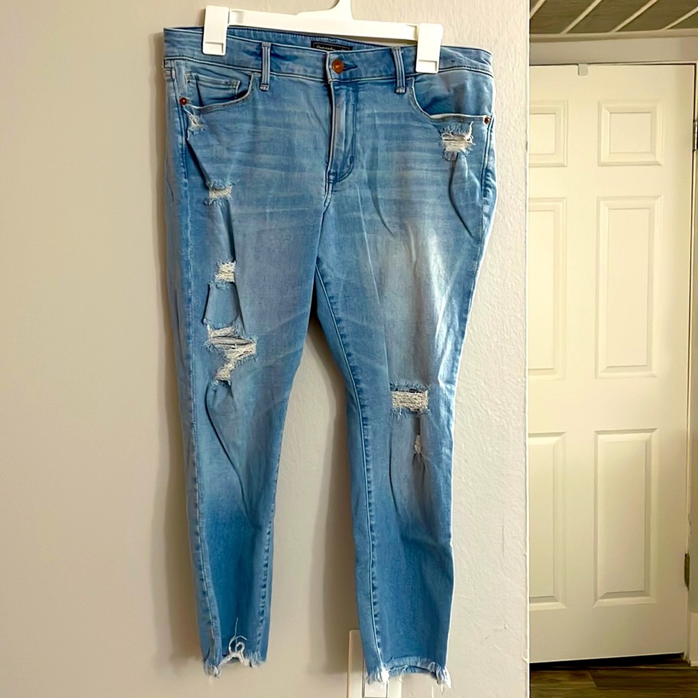 Abercrombie size 30 10 short harper ankle skinny jeans
